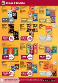 Bestway leaflet Page 16: Walkers crisps €15,49, Skips discos wheat crunchies frisps €12,99