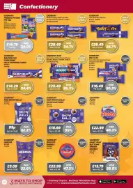 Bestway leaflet Page 20: Cadbury dairy milk €28,49, Cadbury duo €25,49