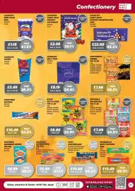 Bestway leaflet Page 21: Cadbury dairy milk advent calendar €2,09, Cadbury milk tray €5,19