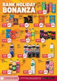 Bestway leaflet Page 6: Mini Cheddars €11,99, Sensations roasted chicken & thyme €12,15
