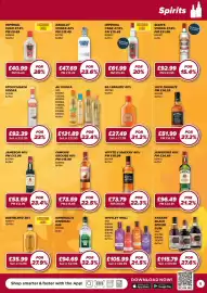Bestway leaflet Page 9: Au Vodka €131,89, Whitley Neill Gin €105,99