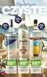 Twój Market gazetka | Alkohole Strona 10: Wódka Wyborowa 40% vol €58,99, Wódka Krupnik 40% vol €49,99