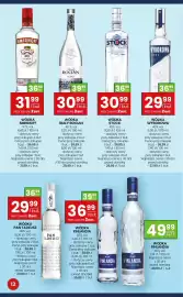 Twój Market gazetka | Alkohole Strona 12: Wódka Smirnoff €31,99, Wódka Biały Bocian €30,99