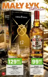 Twój Market gazetka | Alkohole Strona 20: Zestaw whisky Chivas Regal 12YO + 2 szklanki €129,99