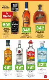 Twój Market gazetka | Alkohole Strona 23: Rum Sol de Oro €49,99, Bourbon Evan Williams Kentucky + Szklanka €59,99
