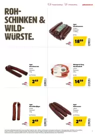 Eurogast Grissemann Flugblatt Seite 7: Ager Hirschlandjäger €2,49, Ager Rehwurzen €2,49