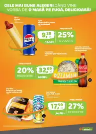 Catalog La Doi Pasi | Extra Pagină 4: City grill snitel de pui panko + Ciuc radler bere fără alcool €17,99