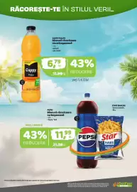 Catalog La Doi Pasi | Extra Pagină 8: Pepsi băutură răcoritoare carbogazoasă €11,99, Cappy Pulpy €6,79