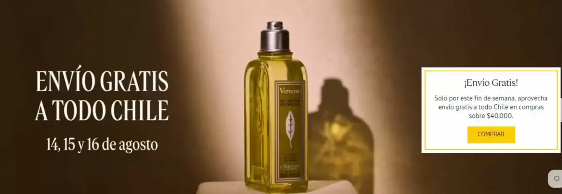 L'Occitane (válido hasta 18-08)