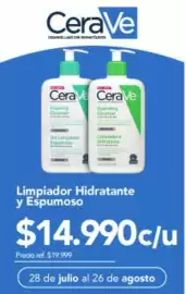 Catálogo Salcobrand Página 4: Cerave - limpiador hidratante y espumoso €1.999,00