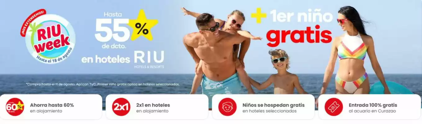 Viajes Éxito (válido hasta 2-09)
