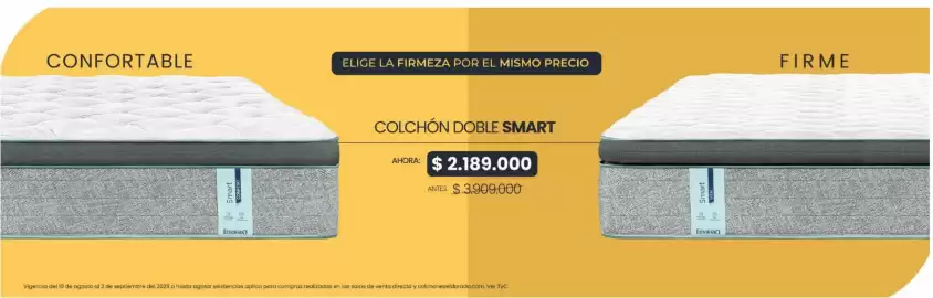 Catálogo Colchones El Dorado Página 1