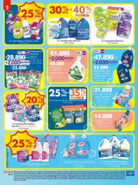 Catálogo Metro Página 2: Ariel - detergentes en polvo €33.890,00, Downy - suavizante adorable €14.890,00