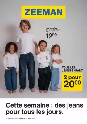 Catalogue Zeeman (valable jusqu'au 21-08)