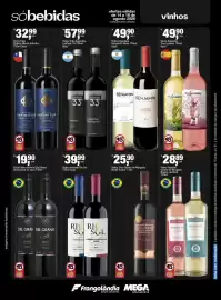 Encarte Frangolândia Página 7: Vinho Tinto Argentino Latitude 33 €57,99, Vinho Argentino Benjamin Nieto 750ml tipos €49,90