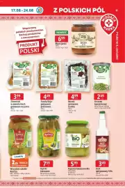 E.Leclerc gazetka tydzień 34 Strona 11: Bigos jarski Nasze Specjały €6,99, Fasola/Soja gotowana próżniowo Notre Jardin €4,49