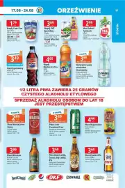 E.Leclerc gazetka tydzień 34 Strona 17: Napój Capri Sun €1,79, Napój OKF Sparkling / Why Not €3,69