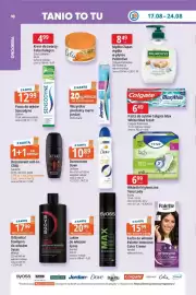 E.Leclerc gazetka tydzień 34 Strona 18: Mydło/Zapas mydła w płynie Palmolive €8,49, Pasta do zębów Sensodyne €12,99