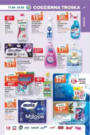 E.Leclerc gazetka tydzień 34 Strona 19: Płyn do mycia naczyń Ludwik €6,59, Zawieszki do wc Bref Color Aktiv €16,99