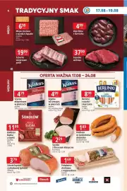 E.Leclerc gazetka tydzień 34 Strona 6: Wątróbka z kurczaka €4,99, Żeberka wieprzowe paski €19,99