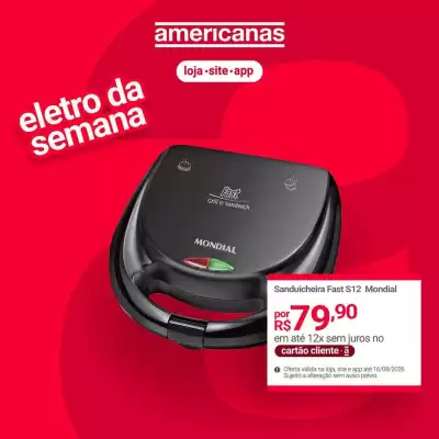 Lojas Americanas (válido até 16-08)