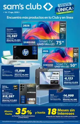 Sam's Club (válido hasta 17-08)