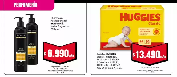 Catálogo Cooperativa Obrera Página 5: Tresemmé - shampoo o acondicionador €6.990,00