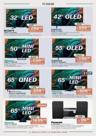 Volantino Al Pentolone Pagina 2: Hisense SMART TV 65U8 €899,00, Samsung Smart TV QE55S85FA €799,00