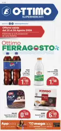 Volantino Ottimo Market Pagina 1: Kimbo Macinato Fresco €6,99, Muller Yogurt Mix Vari Gusti €0,69