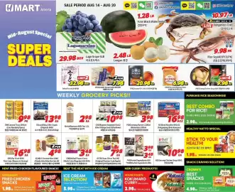 H-Mart flyer week 33 Page 1
