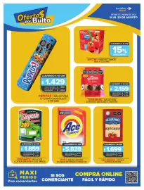 Catálogo Carrefour semana 33 Página 10: PEPITOS Galletitas c/ chips chocolate €1.429,00, ARCOR Pure de tomate