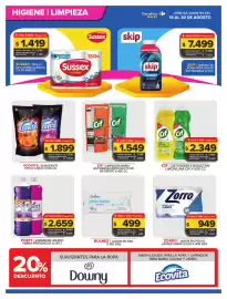 Catálogo Carrefour semana 33 Página 4: SUSSEX Rollo de cocina clasico 3 x 50 paños €1.419,00