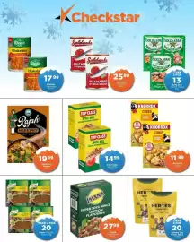 Check Star catalogue Page 5: Heroes Dry Braai Spice €20,00, Imana Soya Mince €27,99