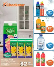 Check Star catalogue Page 6: Denova Still Water €18,99, Mr Orange Orange Squash €29,99