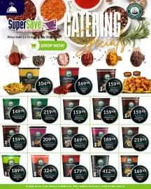 Super Save catalogue Page 7: Robertsons Cajun Spice €209,99, Robertsons Origanum €21,99