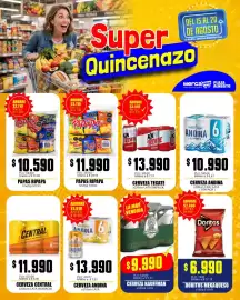 Catálogo Mercapava semana 33 Página 8: Cerveza Andina Light €10.990,00, Cerveza Andina €13.990,00