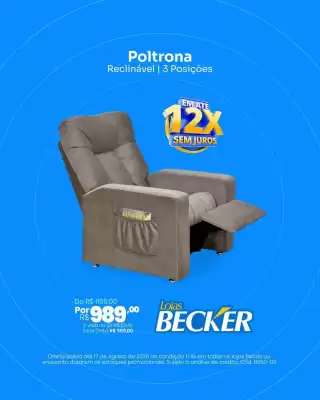 Lojas Becker (válido até 17-08)