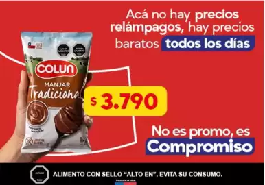 Catálogo Super Bodega a Cuenta Página 1: Colun - aca no hay precios relâmpagos, hay precios baratos todos los dias €3.790,00