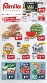 Famila Nord West Prospekt woche 34 Seite 1