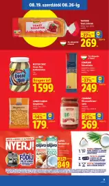 Lidl akciós újság hét 34 Oldal 13: Alpro növényi ital €849,00, COMBINO Száraztészta €249,00