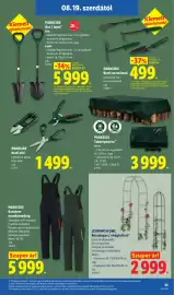 Lidl akciós újság hét 34 Oldal 25: PARKSIDE Kantáros munkásnadrág €5.999,00, PARKSIDE Takaróponyva €3.999,00