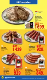 Lidl akciós újság hét 34 Oldal 32: GRILLMEISTER Grillrudacskák €929,00, GRILLMEISTER Pácolt sertéskaraj €1.699,00