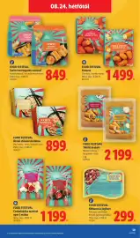 Lidl akciós újság hét 34 Oldal 59: FOOD FESTIVAL Kétkamrás joghurt €299,00