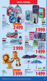 Lidl akciós újság hét 34 Oldal 17: Undercover kisgyermek esernyő €1.499,00, Simba plüssállat €3.999,00