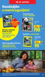 Lidl akciós újság hét 34 Oldal 29: Lutra album €799,00, Lutra album €99,00