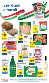 Tesco akciós újság Oldal 10: Kockás nagy túrórúd multipack €999,00, Pelsofish afrikai harcsafilé €2.159,00