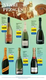 Tesco akciós újság Oldal 21: Kreinbacher pezsgő €5.599,00, Mionetto Prosecco €3.999,00