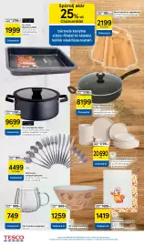 Tesco akciós újság Oldal 36: Tök formájú üvegbögre €749,00, Go Cook Marble fazék €9.699,00
