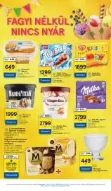 Tesco akciós újság Oldal 9: Algida twister €1.299,00, Algida kids jégkrémmix €1.899,00