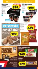 ALDI akciós újság hét 34 Oldal 23: Zott protein shot €799,00, Ehrmann high protein skyr €399,00
